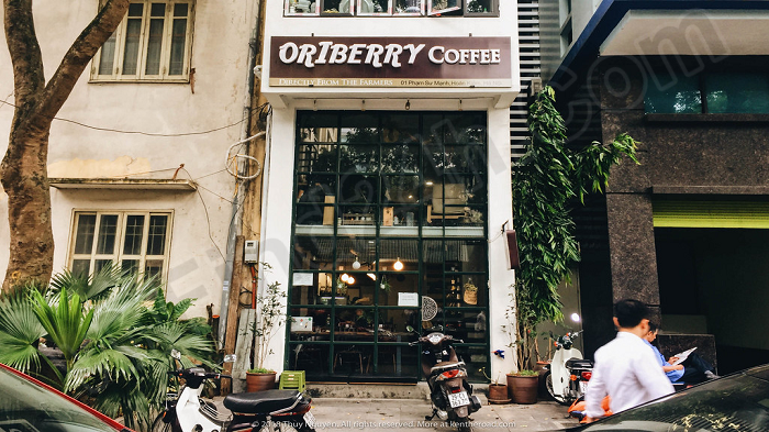 Oriberry coffee in TayHo